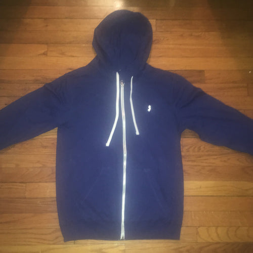 GSC ADMIRAL BLUE (LIGHTWEIGHT) HOODIE (SMALL WHITE LOGO)