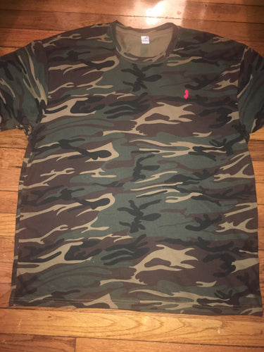 GSC ARMY FATIGUE CREW NECK LOGO TEE